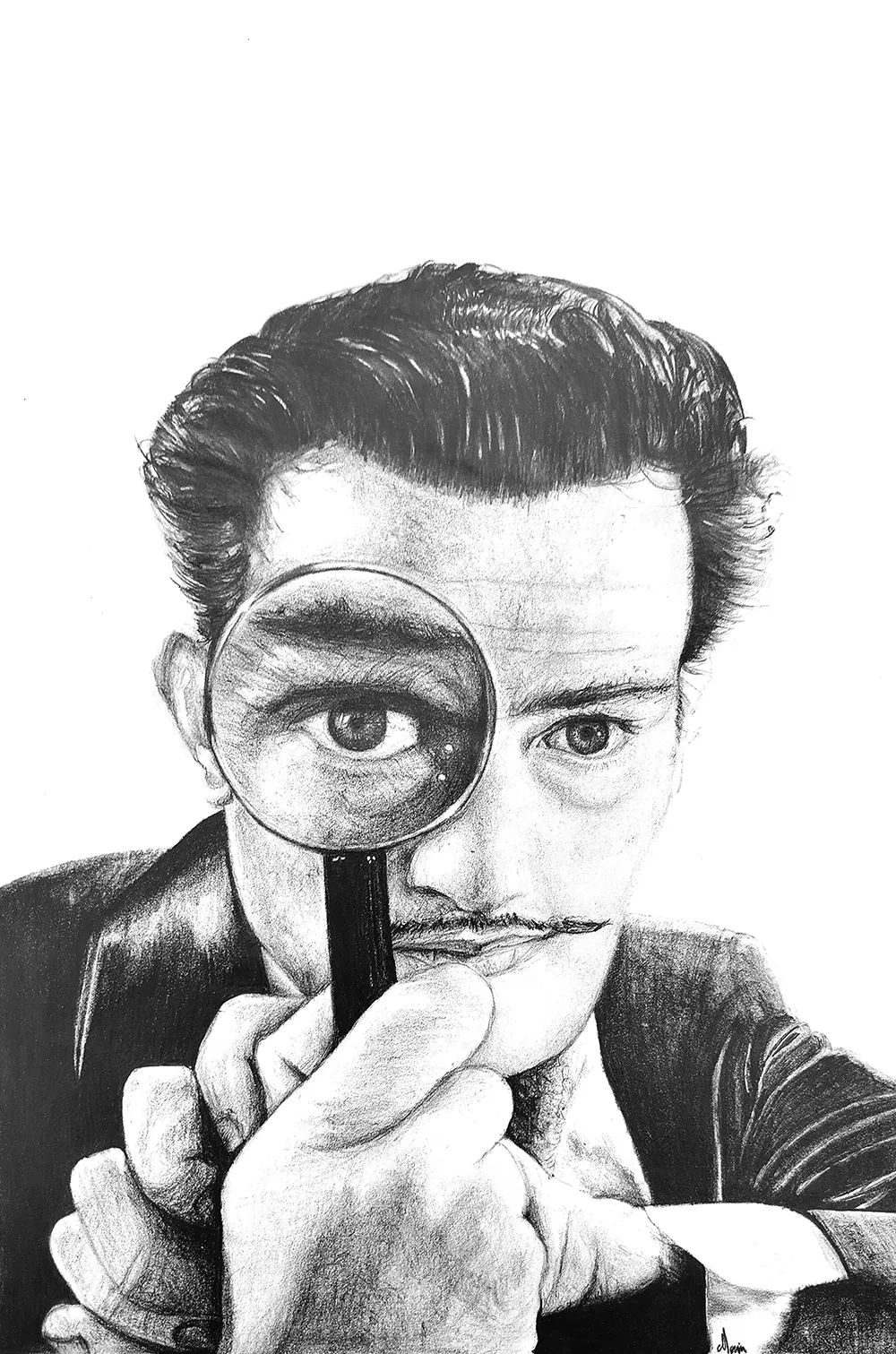 Dali N°03 (La loupe)