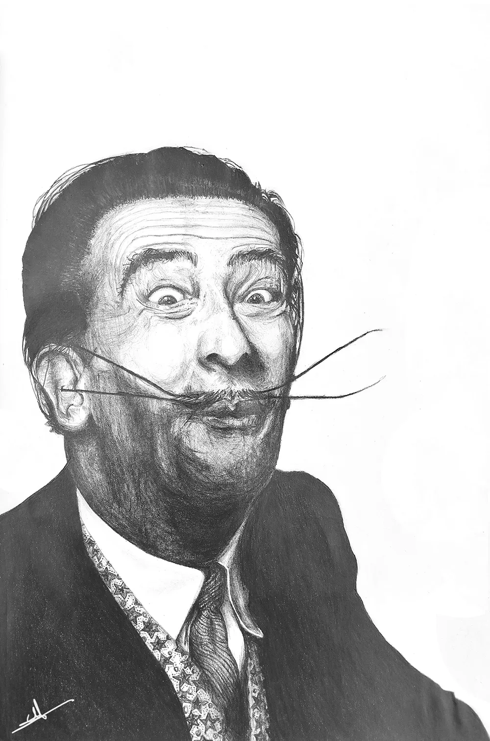 Dali N°04 (Kiss moustache)